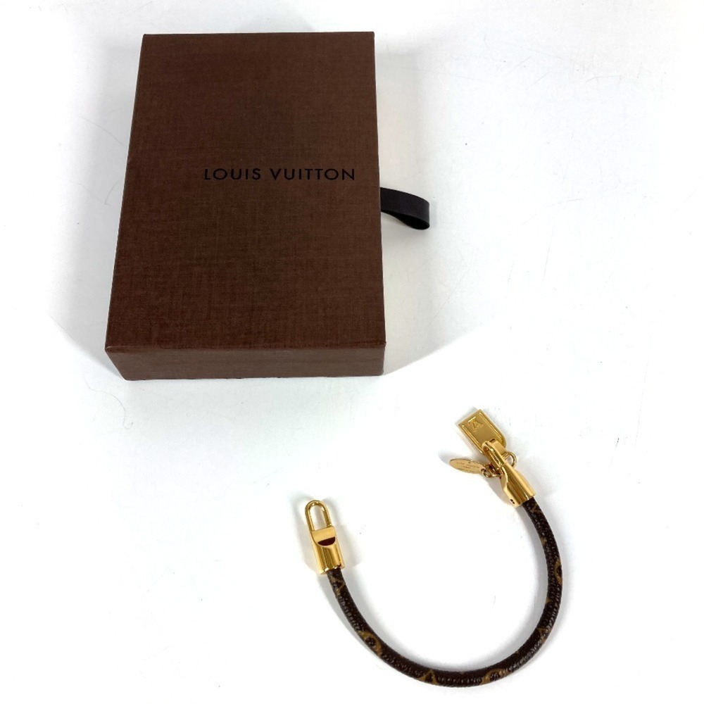 LOUIS VUITTON Brown Monogram Canvas Bracelet - Picture 6 of 6